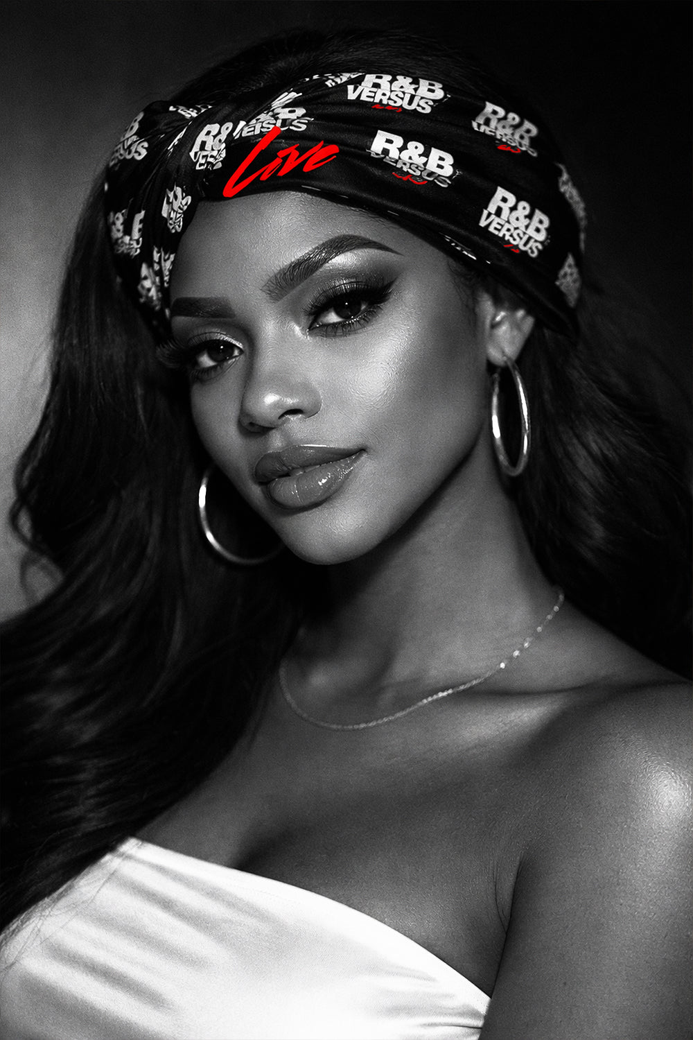 RNBV Silk Hair Wrap